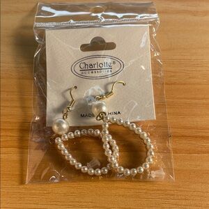 Charlotte Pearl Drop Earrings